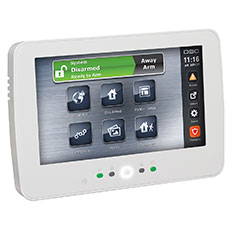 PowerSeries NEO Security System Touchscreen Keypad