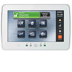 PowerSeries Security System Touchscreen Keypad